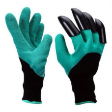 Садовые перчатки с пластиковыми наконечниками Garden gloves